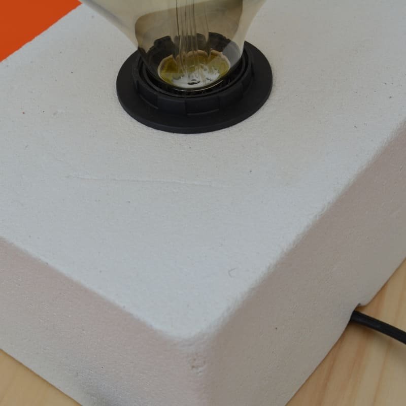 Lampe béton blanc2