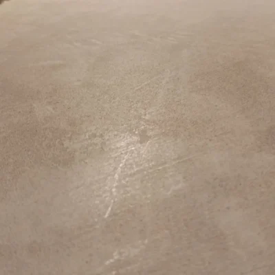 Texture finale du béton ciré après finition
